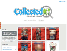 Tablet Screenshot of collectedit.com